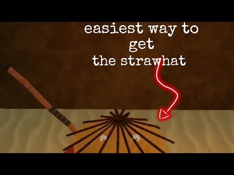 Easiest way to get the strawhat in update 1!|Project Slayer