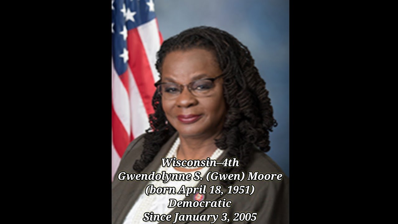Video: Gwen Moore congressional biography details birth, education, and state service
