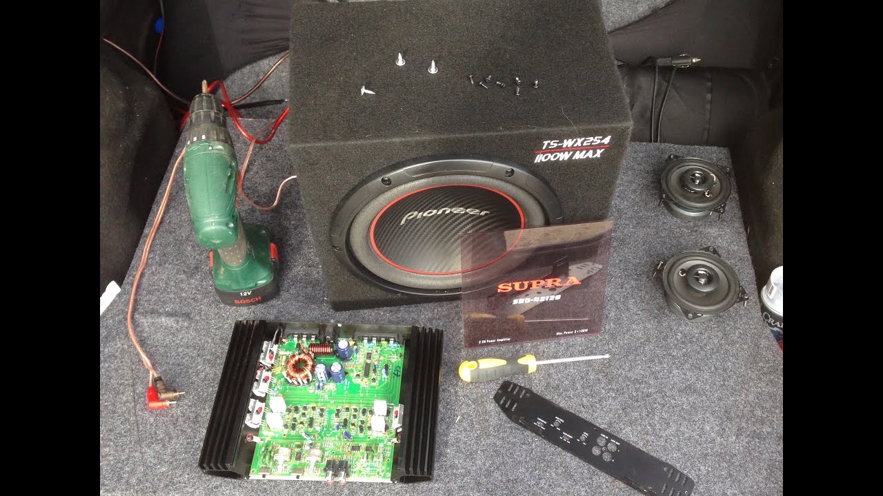 Усилитель Supra SBD-A2120 двухканальный