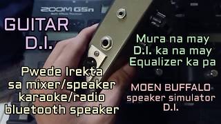 Video thumbnail for GUITAR D.I. MOEN BUFFALO | ZOOM G5n | review by mik mik