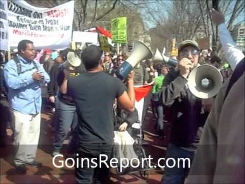 "From Wisconsin to Iraq" Chant @Anti-War Rally 2011