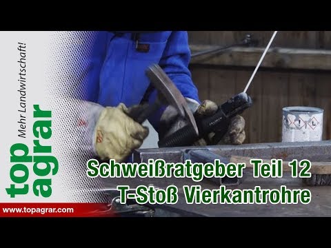 Tutorial Videoratgeber - Schweißen mit Christoph - Teil 12: T-Stoß am Vierkantrohr