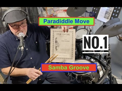 Paradiddle Move - Samba Groove PART 1 (full lesson)