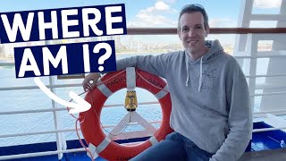 I’m FINALLY back on a cruise ship! Pacific Explorer 1st cruise.