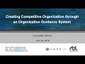Dave Ulrich Presents New Organization Effectiveness Diagnostic and Guidance System