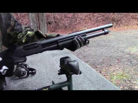 REMINGTON 870 TACTICAL PATTERNING BUCKSHOT LOADS PART 1