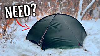 You Don't NEED A 4-Season Tent For Winter Camping... Or Do You?