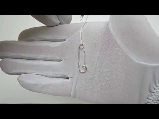 Серебряная булавка хба12 Видеообзор