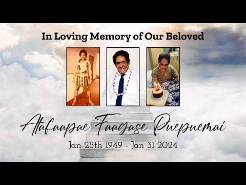 Unveiling & Memorial of Alafa’apae Fa’agase Pu’epu’emai