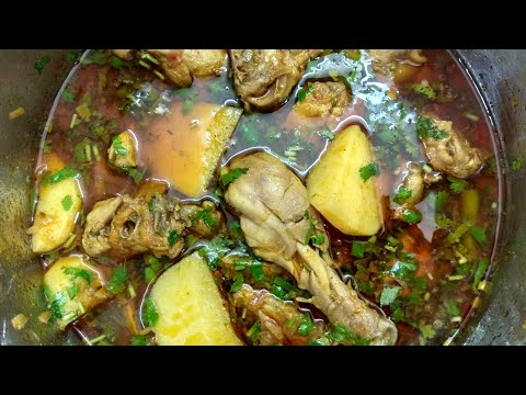 Chicken aloo shorba | Tasty and Easy chicken aloo shorba Video