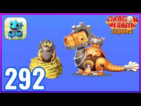 STEAMPUNK DRAGON is Arrived | Dragon Mania Legends - Gameplay Walkthrough Part 292 (iOS, Android).