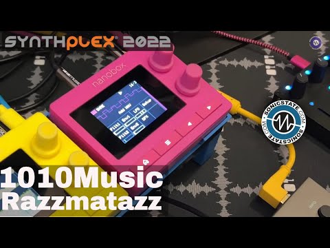 SynthPlex 2022: 1010Music Razzmatazz - Pocket Drum Machine