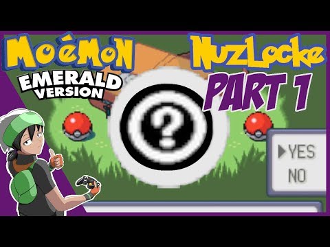 Moemon Emerald Nuzlocke Randomizer Part1 | A Perfect Start