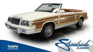 Video Thumbnail for 1983 Chrysler LeBaron