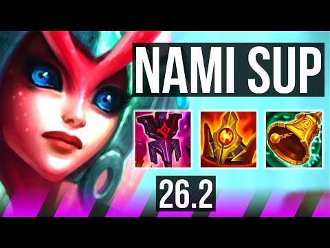 NAMI & Corki vs BLITZCRANK & Yunara (SUP) | 15K damage | EUW Grandmaster | 26.2