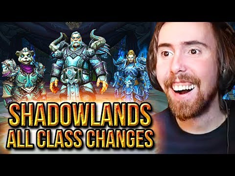 A͏s͏mongold Reacts To ALL Shadowlands CLASS CHANGES - Alpha Preview