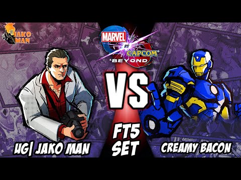 MVCI Beyond FT5 Set - UG| Jako Man (Strider Hiryu/Frank) VS Creamy Bacon