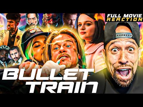 "I've NEVER seen BULLET TRAIN & This is a WILD RIDE! Brad Pitt is a LEGEND....