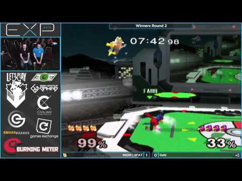 EXP 2015 - MIOM | SFAT (Fox) vs Dshi (Falco) - Melee Singles Winners Bracket