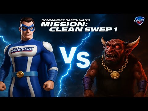 COMMANDER SAFEGUARD'S MISSION: CLEAN SWEEP 1:  EPISODE 1 CARTOON YOUTUBE CHANNEL