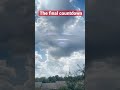 Mother Ship UFO Inside Clouds ️