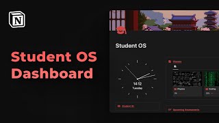  - The ultimate Notion dashboard for students 🎓