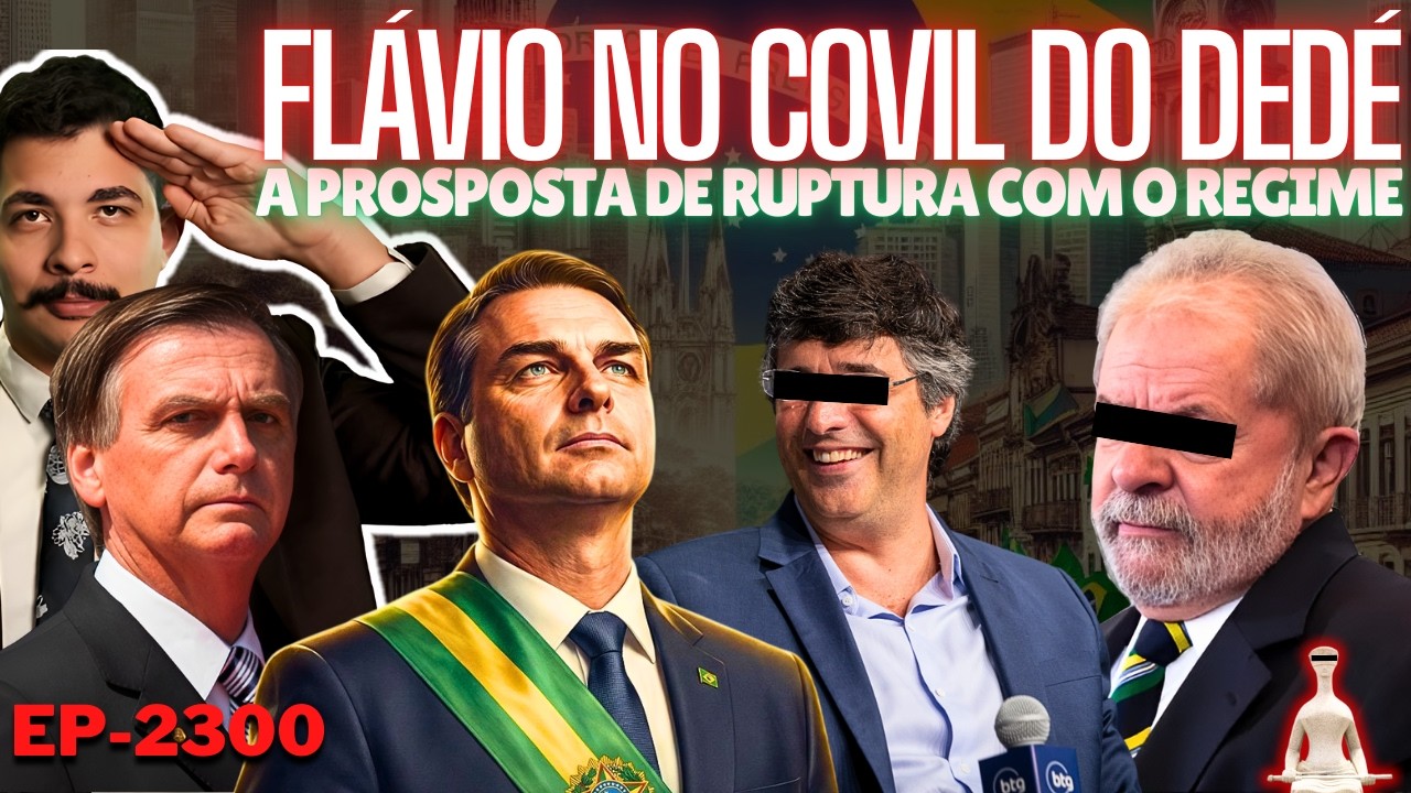 Flávio Vai no COVIL do Dedé e PROPRÕE Romper Com o CONSENSO do Regime + Os 6 Eixos da Prosperidade.