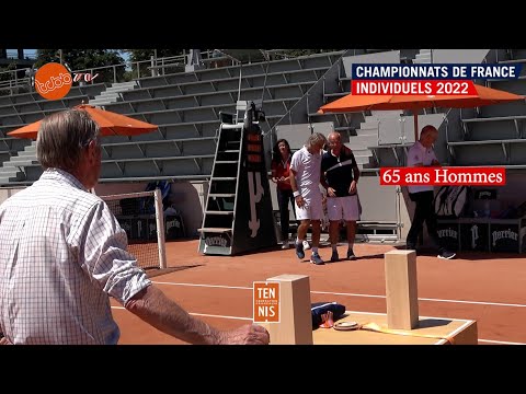 Championnat de France Individuelle  2022 : Finale +65 ans Hommes