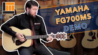 Yamaha FG700MS Acoustic Guitar [Product Demonstration]