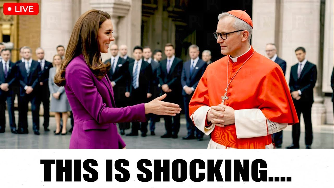 Pope Leo XIV Refuses Kate Middleton’s Handshake, What He Does Next Stuns the World