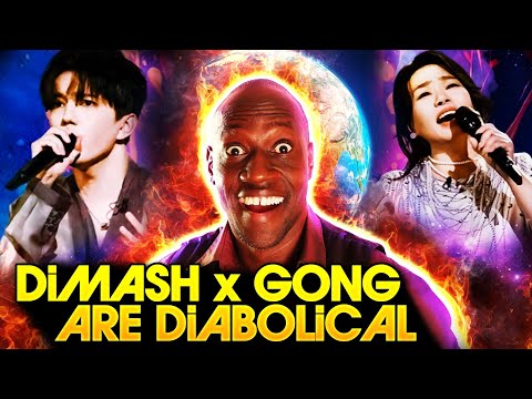 Dimash x Gong Linna - Becoming a poet  | RAPPER | FIRST REACTION 