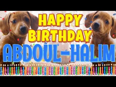 Happy Birthday Abdoul-Halim! ( Funny Talking Dogs ) What Is Free On My Birthday