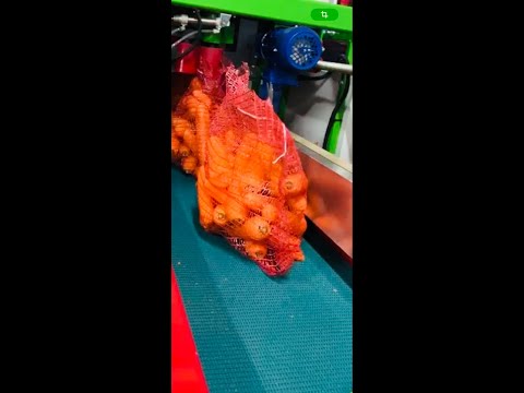 Мрежаста кеса на ролни 34*50 (капацитета 3-5 кг) боја - црвена за аутоматско паковање повр