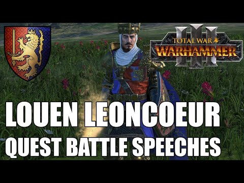 Louen Leoncoeur Quest Battle Speeches
