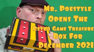 Mr. Poestyle Opens The December 2021 Retro Game Treasure Box