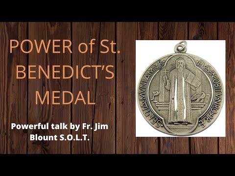 ⚪️POWER OF ST. BENEDICT’s MEDAL-True Stories shared by Fr. Jim Blount S.O.L.T.