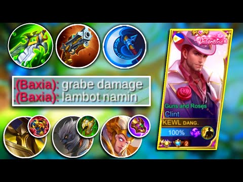 CLINT BEST BUILD FOR TANKY ENEMIES!!🔥 | TANK BECAME SQUISHY REAL QUICKKK!! MUST TRY!!!