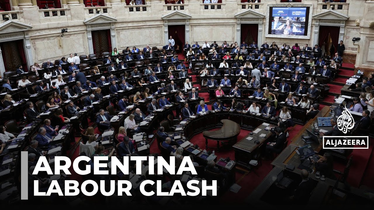 Argentina's new labour bill: Unions say reforms to erode protections for workers