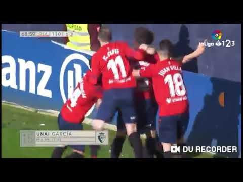 LA DOBLE CHILENA DE DOS JUGADORES DEL OSASUNA QUE ACABA EN GOL