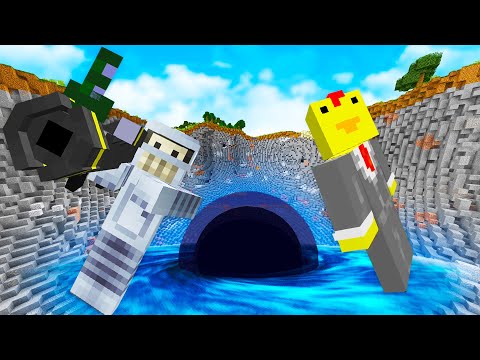 We Shot Villagers with Anti Matter Missiles and Destroyed Reality in Minecraft Mods Multiplayer!