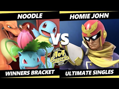 4o4 Smash Night 60 - noodle (Pokemon Trainer) Vs. Homie John (Captain Falcon) SSBU Ultimate