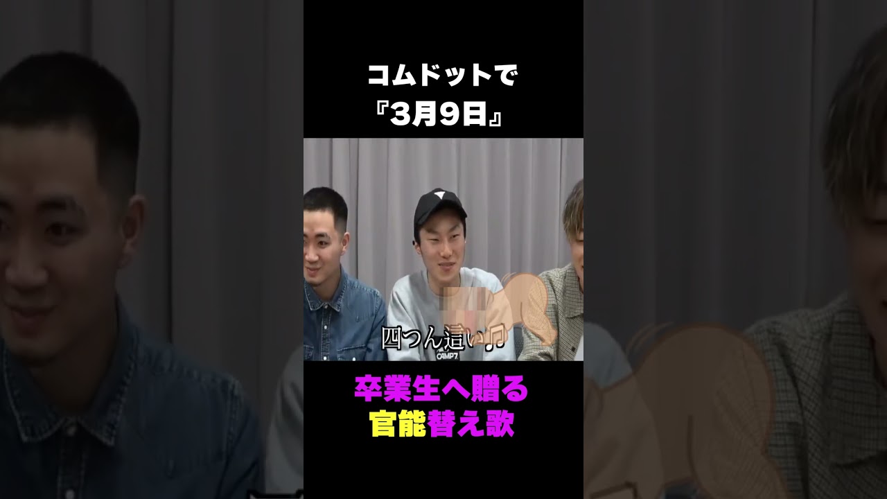 【コムドット替え歌】もはや官能小説家WWW♯Shorts