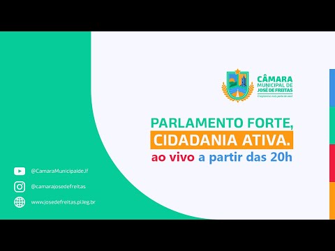 23ª sessão ordinária da Câmara Municipal de José de Freitas - PI 2026