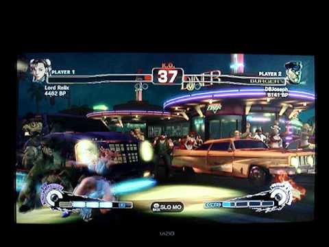 SSF4: Relix (Chun Li) vs DragonBallJoseph (Bison) - GAF XBL 3 vs 3 Team Tourney - Set 1