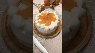 ツヤツヤデコポンショートケーキ作ったよ🍊#簡単レシピ #デコポン