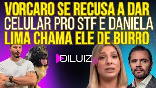 TENTE NÃO RIR: Vorcaro fica com medo de dar o celular pro STF e Daniela Lima chama ele de burro!