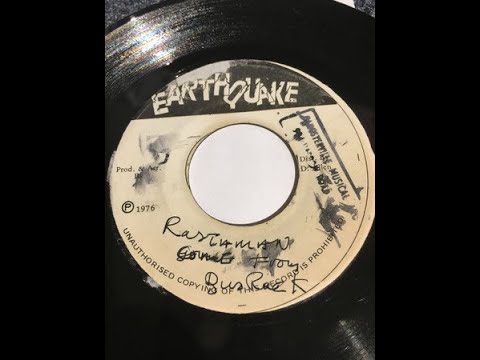 7''Junior Ross - Rastaman Come From Zion & Version 1976