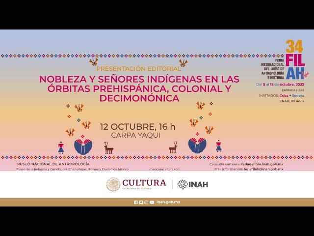 Vídeo relacionado con Nobleza y señores indígenas en las órbitas prehispánica, colonial y decimonónica