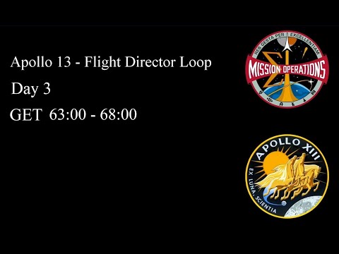 Apollo 13 Flight Director Loop (63:00 - 68:00 GET) Part 10