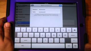 How to set up iCloud on iPad